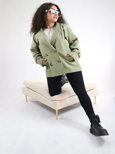 خرید بارانی کوتاه زنانه